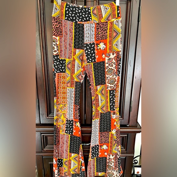 No Boundaries Pants - Patchwork Hippie  Bell Bottoms